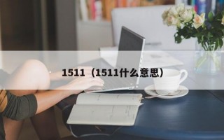 1511（1511什么意思）